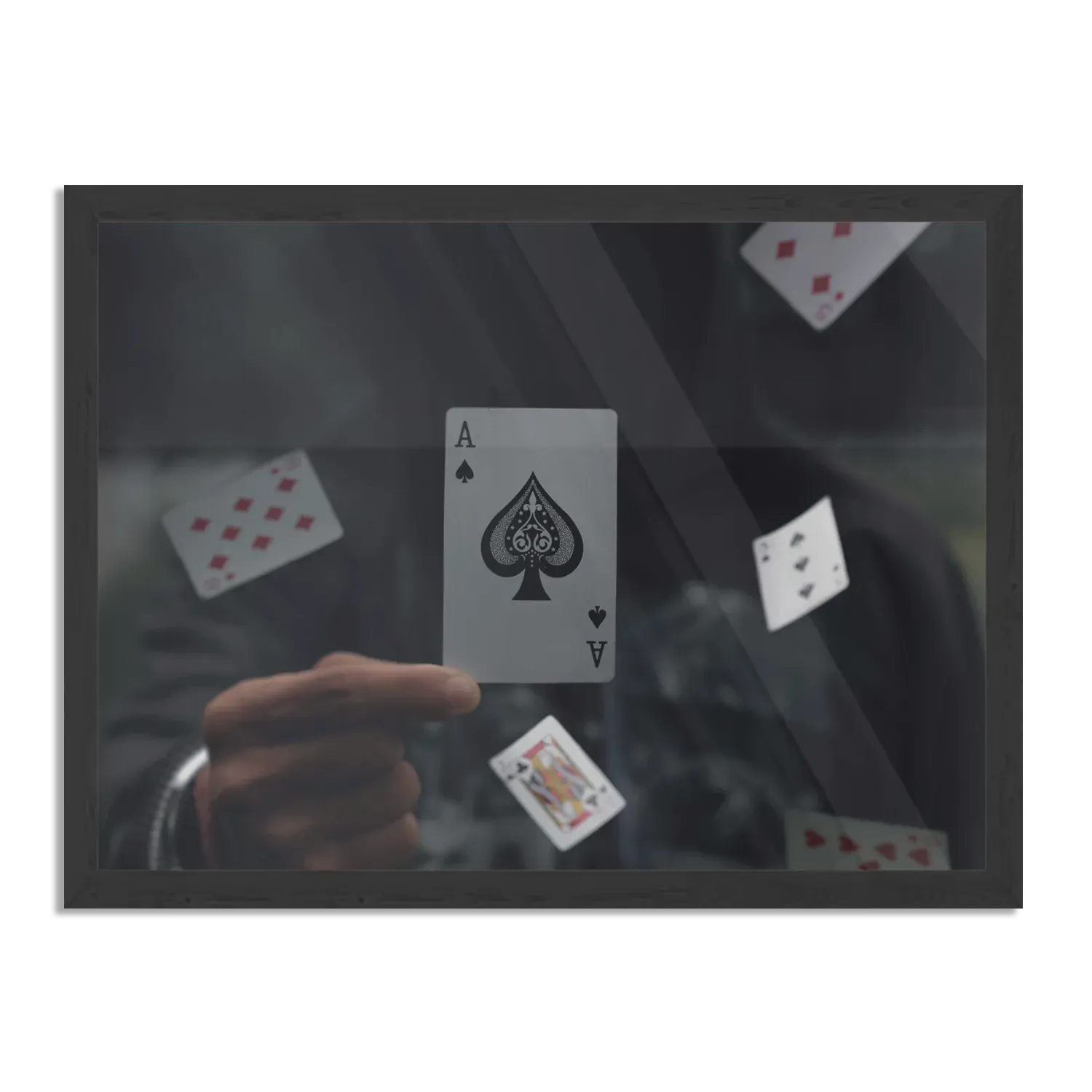 Poster Hands of Carts Rechthoek Horizontaal Met Lijst Template PBF 50 70 Horizontaal Gaming En Spel 8 1