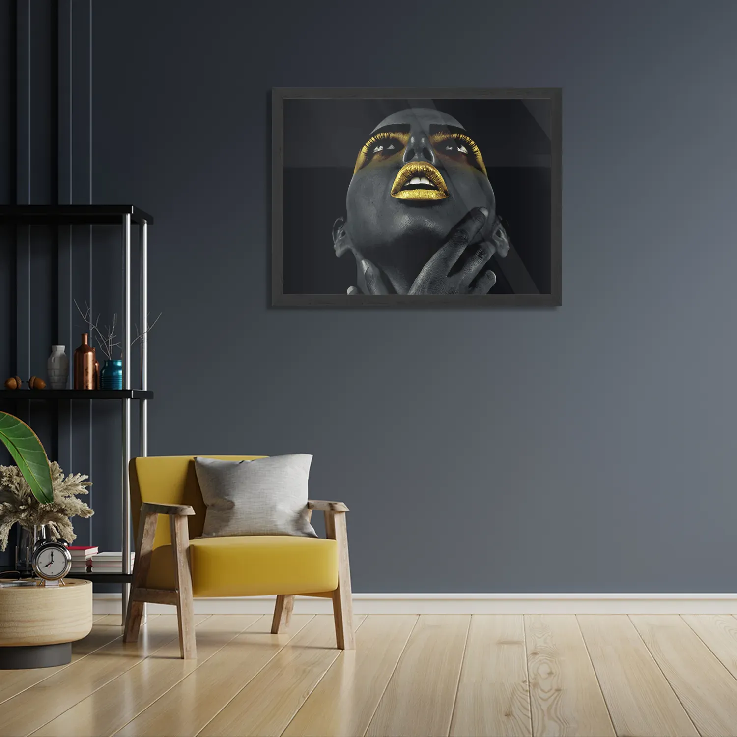 Poster Hoopvol Model Rechthoek Horizontaal Met Lijst Template PBF 50 70 Horizontaal Lifestyle 10 2