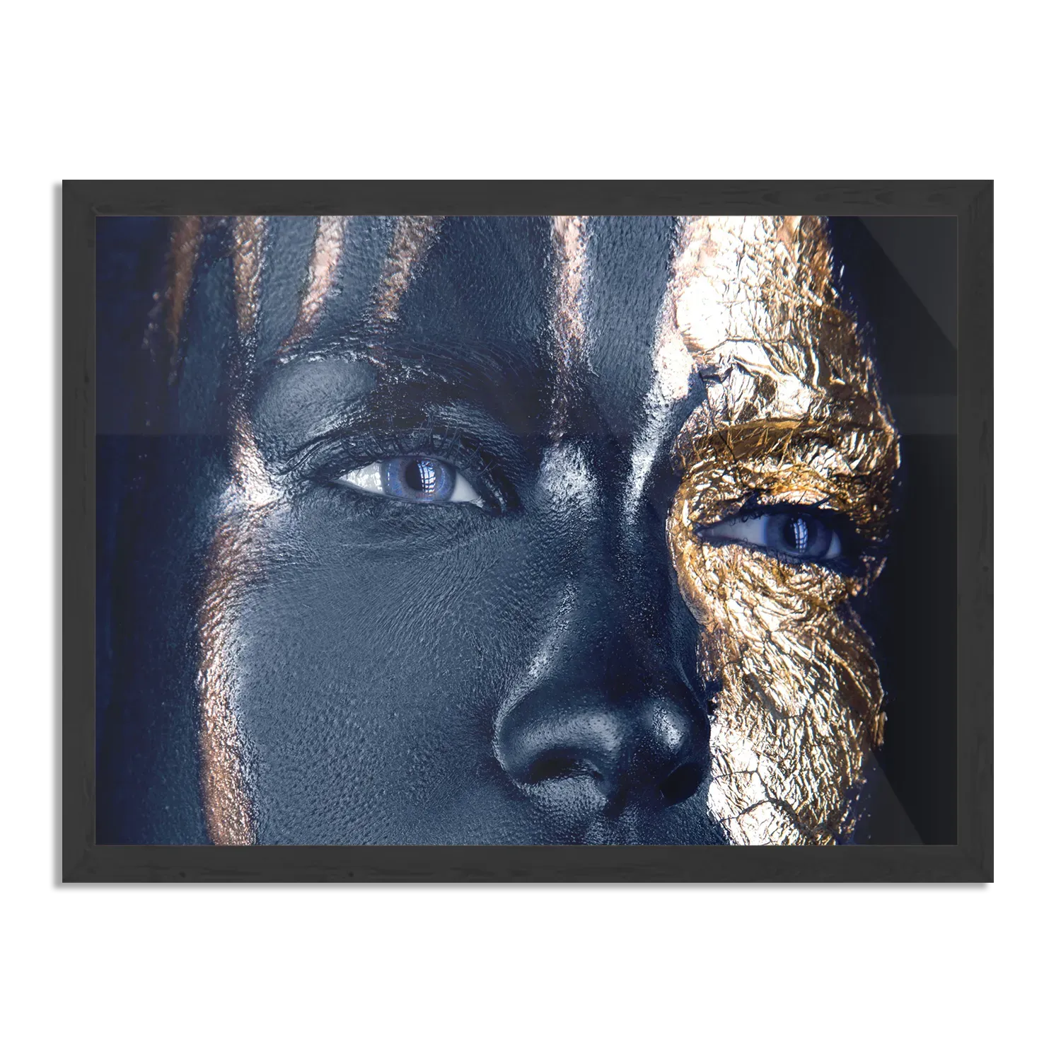 Poster Golden Whoman 05 Rechthoek Horizontaal Met Lijst Template PBF 50 70 Horizontaal Lifestyle 16 1