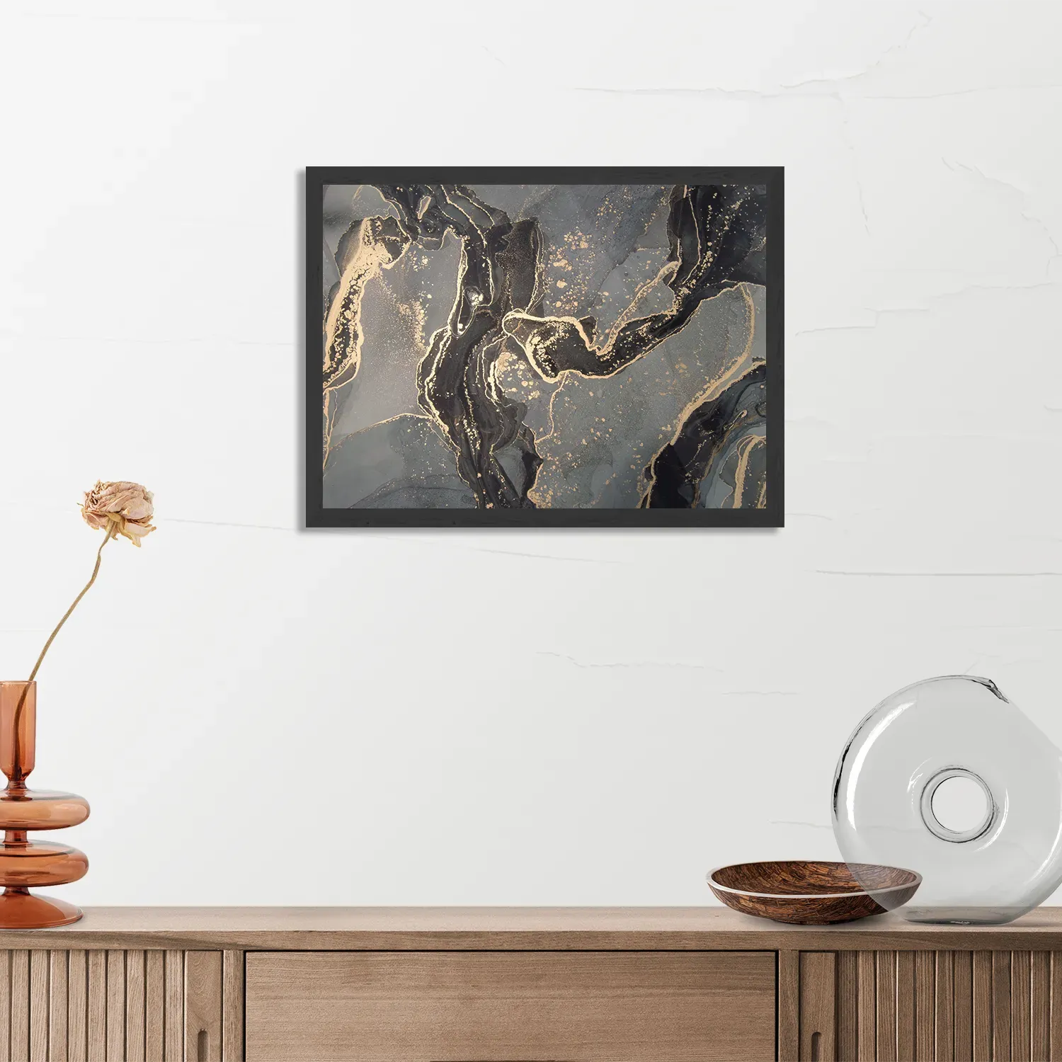 Poster Marmer Look Hotel Chique 02 Rechthoek Horizontaal Met Lijst Template PBF 50 70 Horizontaal Marmer 21 3