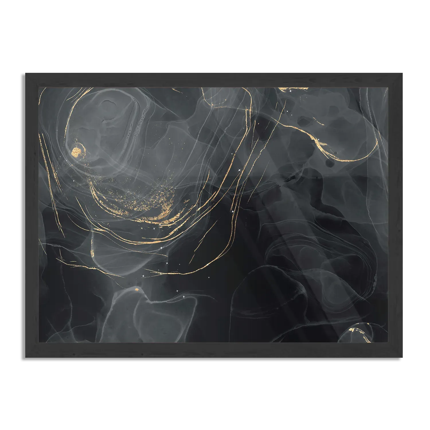 Template_PBF_50-70_Horizontaal_Marmer_8-1 Poster Abstract Marmer Look Zwart met Goud 01 Rechthoek Horizontaal Met Lijst Template PBF 50 70 Horizontaal Marmer 8 1