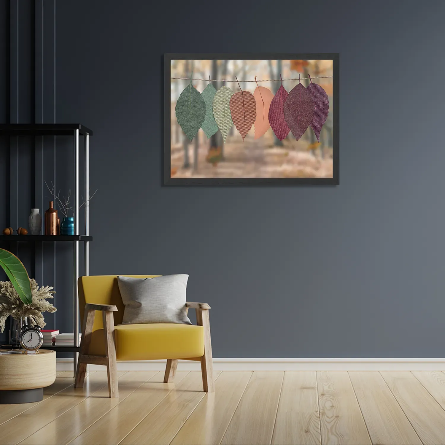 Poster Bladerdak Rechthoek Horizontaal Met Lijst Template PBF 50 70 Horizontaal Natuur 14 2
