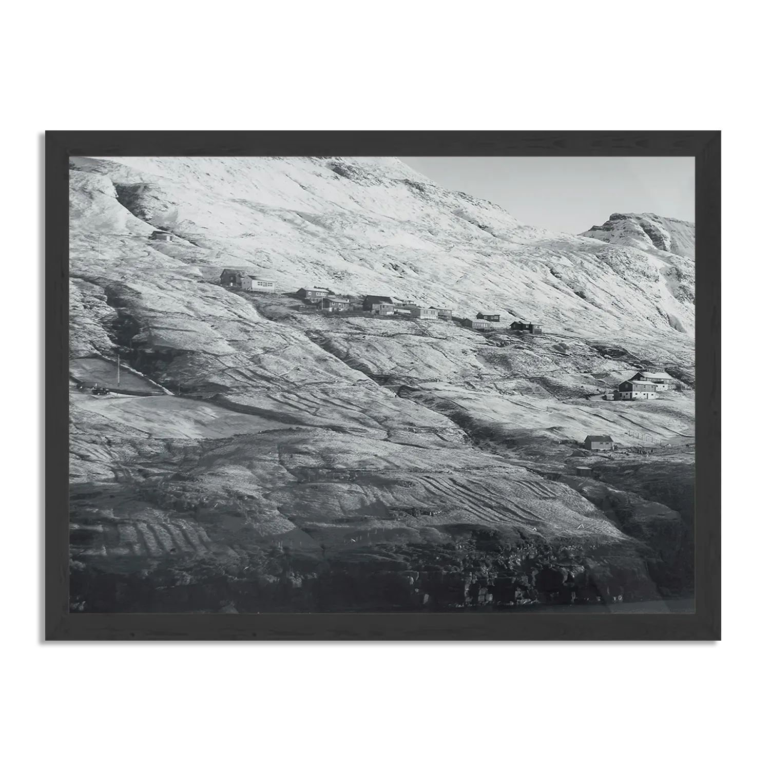 Poster Gletsjer Rechthoek Horizontaal Met Lijst Template PBF 50 70 Horizontaal Natuur 2 1