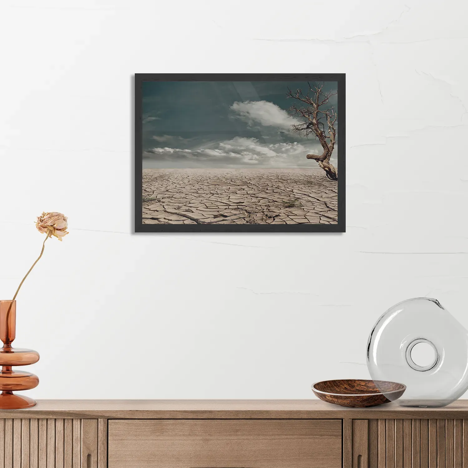 Poster Deathvalley Rechthoek Horizontaal Met Lijst Template PBF 50 70 Horizontaal Natuur 23 3
