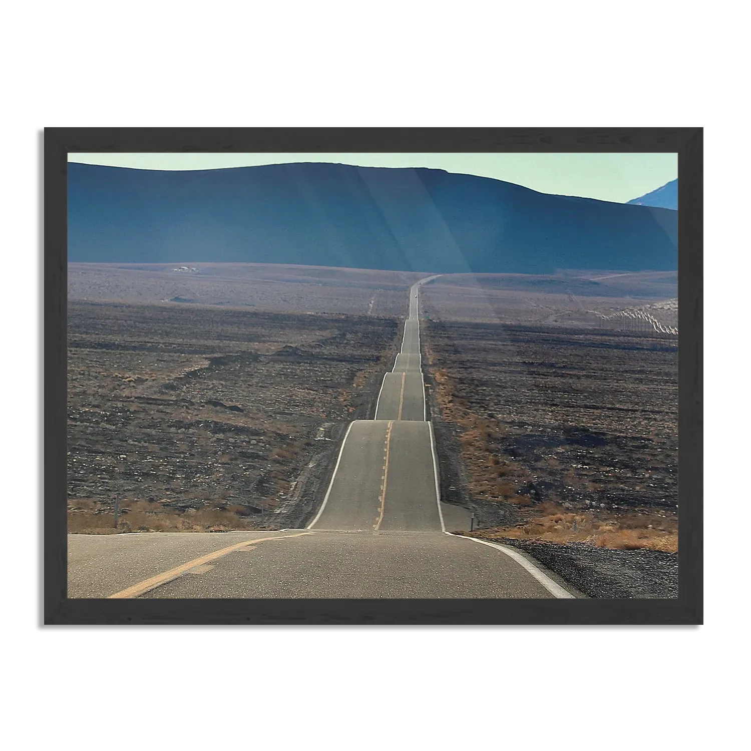 Poster Deathvalley Road Rechthoek Horizontaal Met Lijst Template PBF 50 70 Horizontaal Natuur 3 1