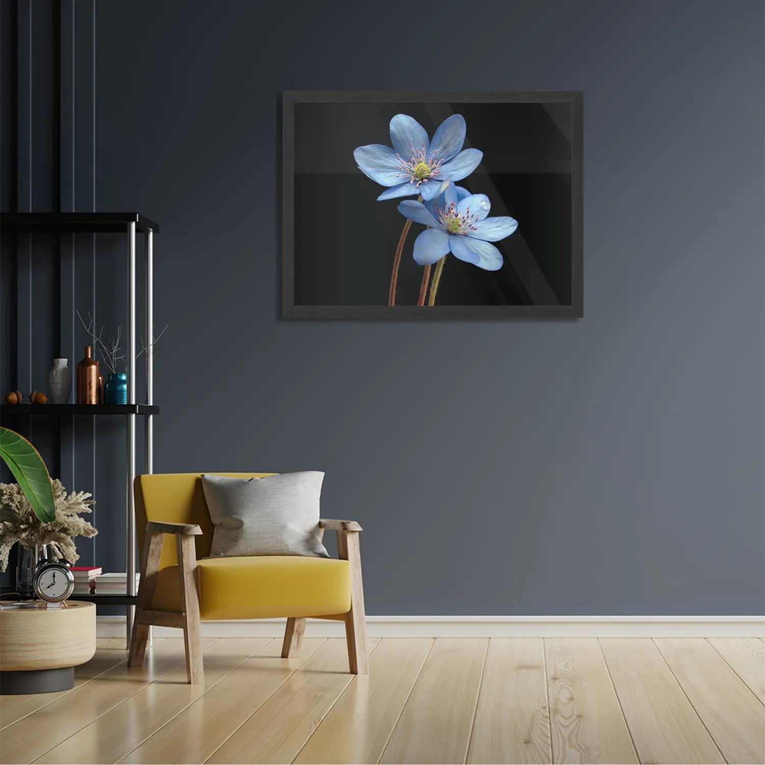 Poster Maagdenpalm Rechthoek Horizontaal Met Lijst Template PBF 50 70 Horizontaal Natuur 36 2
