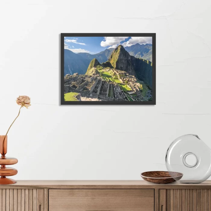 Poster Machu Picchu Rechthoek Horizontaal Met Lijst Template PBF 50 70 Horizontaal Natuur 44 3