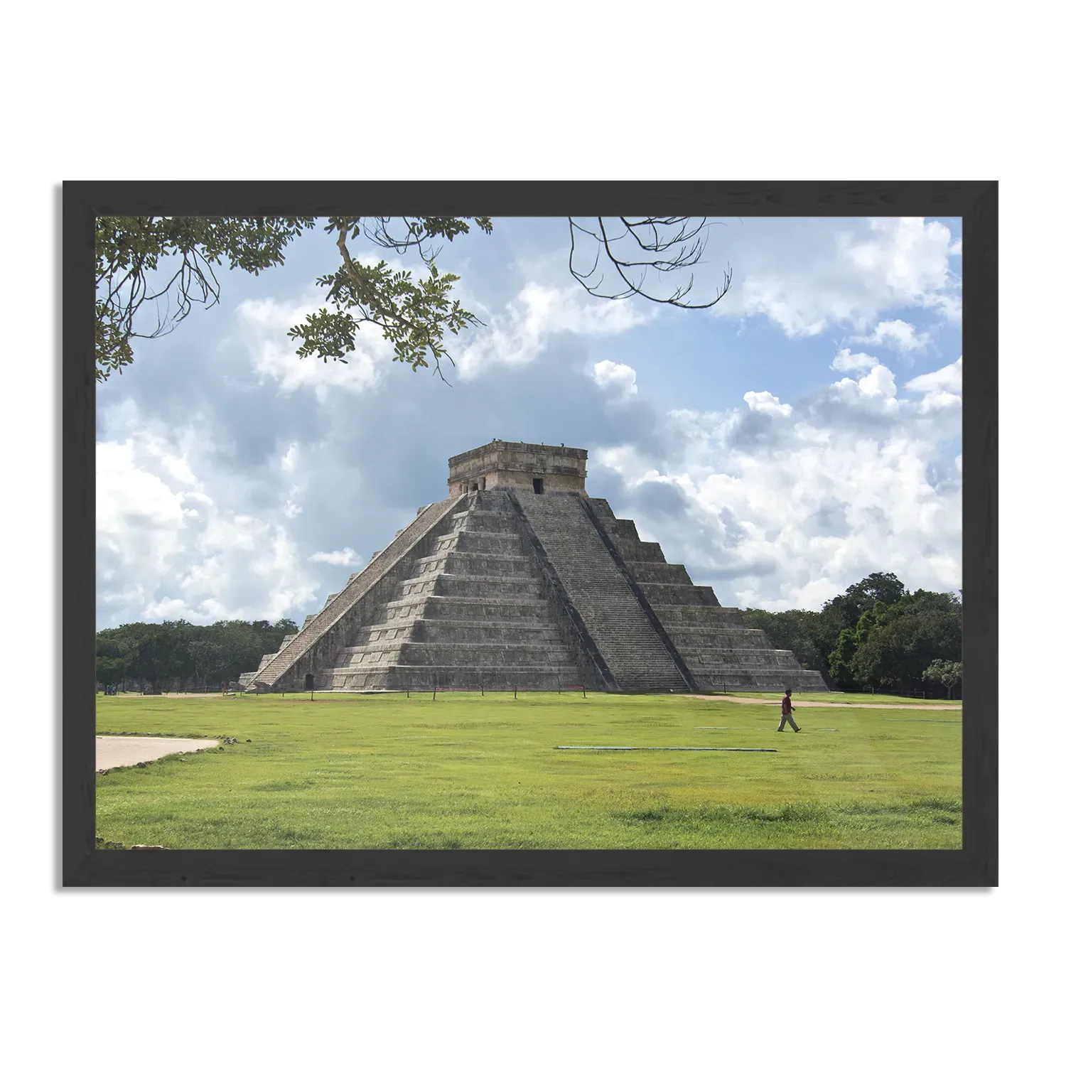 Poster Teotihuacán Rechthoek Horizontaal Met Lijst Template PBF 50 70 Horizontaal Natuur 47 1