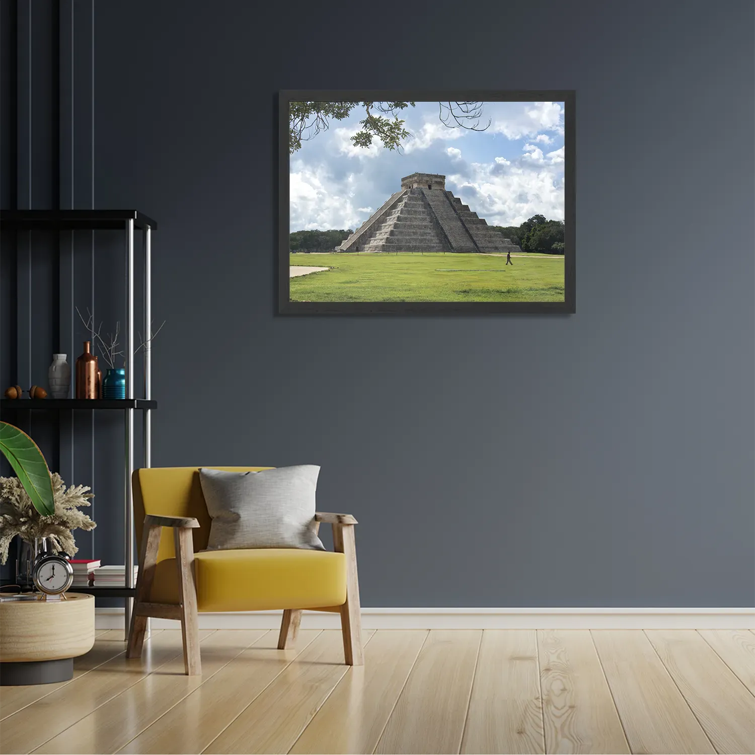 Poster Teotihuacán Rechthoek Horizontaal Met Lijst Template PBF 50 70 Horizontaal Natuur 47 2