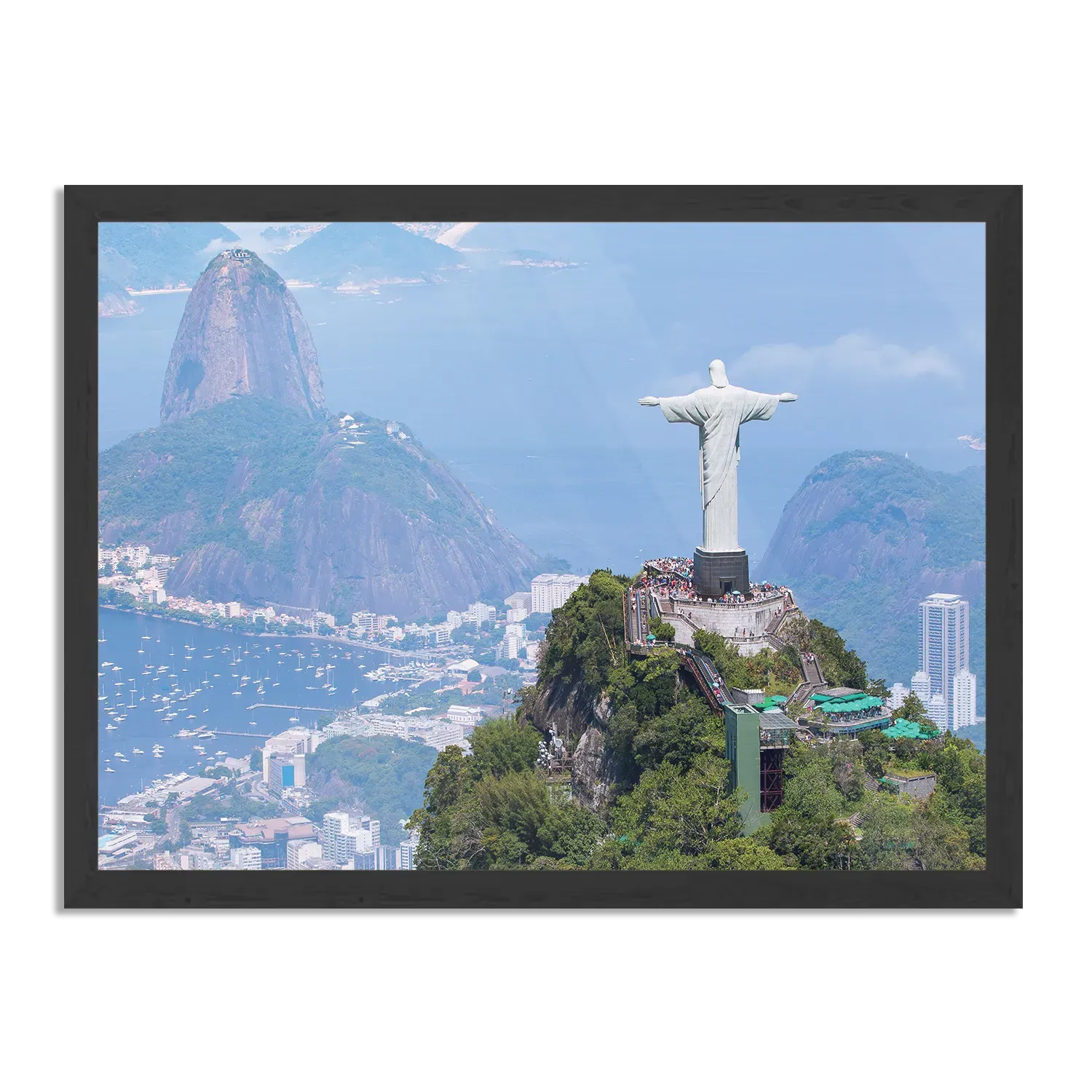Poster Christus de verlosser Rechthoek Horizontaal Met Lijst Template PBF 50 70 Horizontaal Natuur 50 1