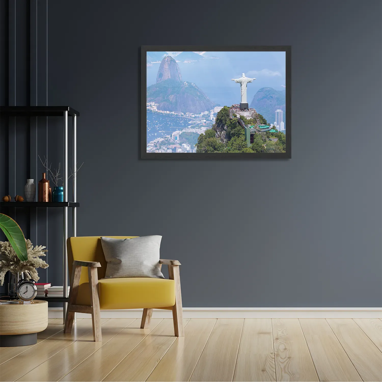 Poster Christus de verlosser Rechthoek Horizontaal Met Lijst Template PBF 50 70 Horizontaal Natuur 50 2