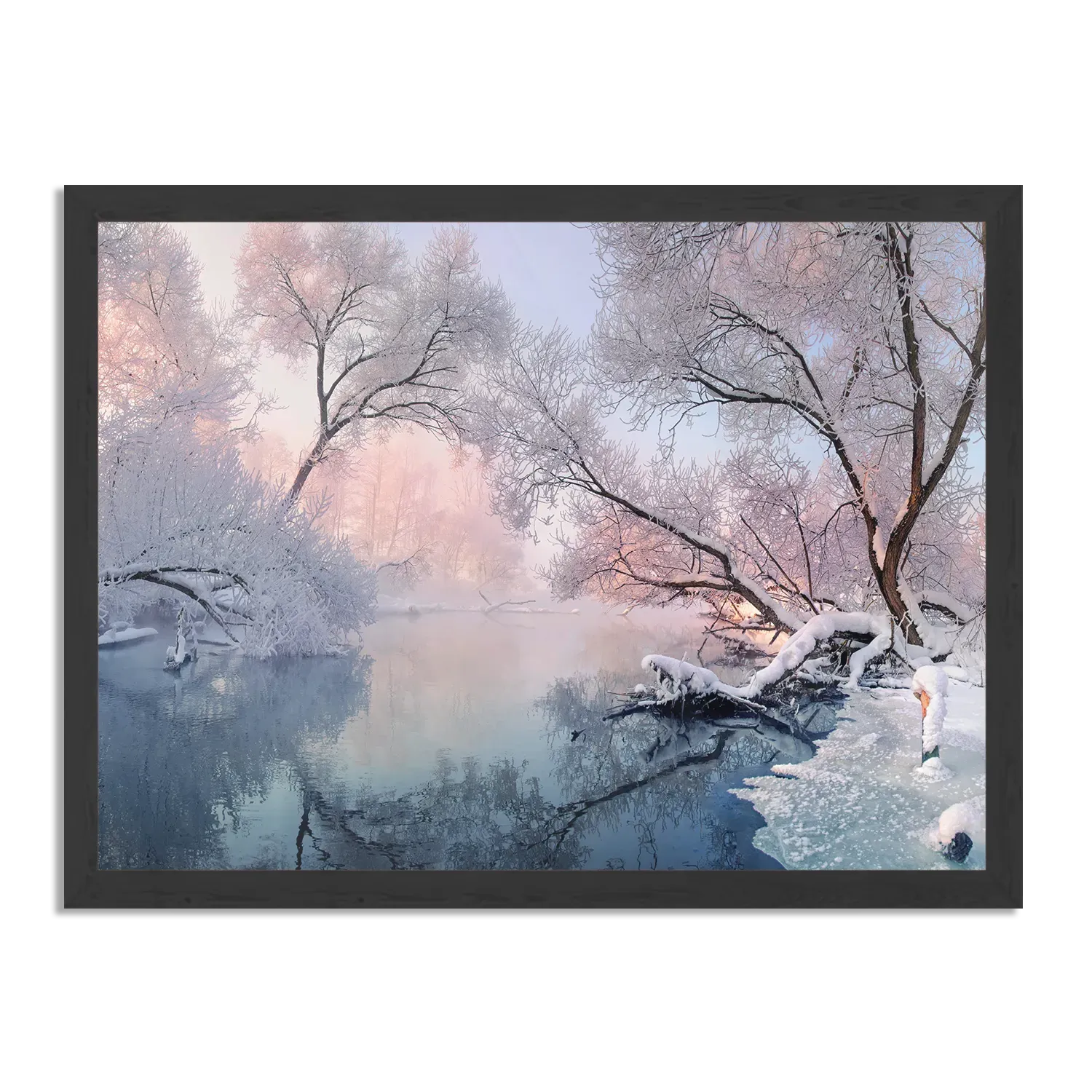 Poster Winter is coming Rechthoek Horizontaal Met Lijst Template PBF 50 70 Horizontaal Natuur 62 1