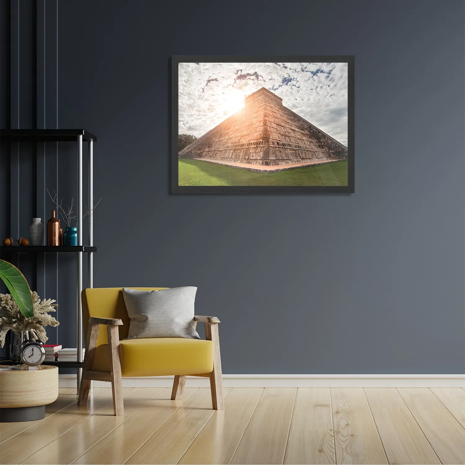 Template_PBF_50-70_Horizontaal_Natuur_71-2 Poster Azteken pyramide Rechthoek Horizontaal Met Lijst Template PBF 50 70 Horizontaal Natuur 71 2