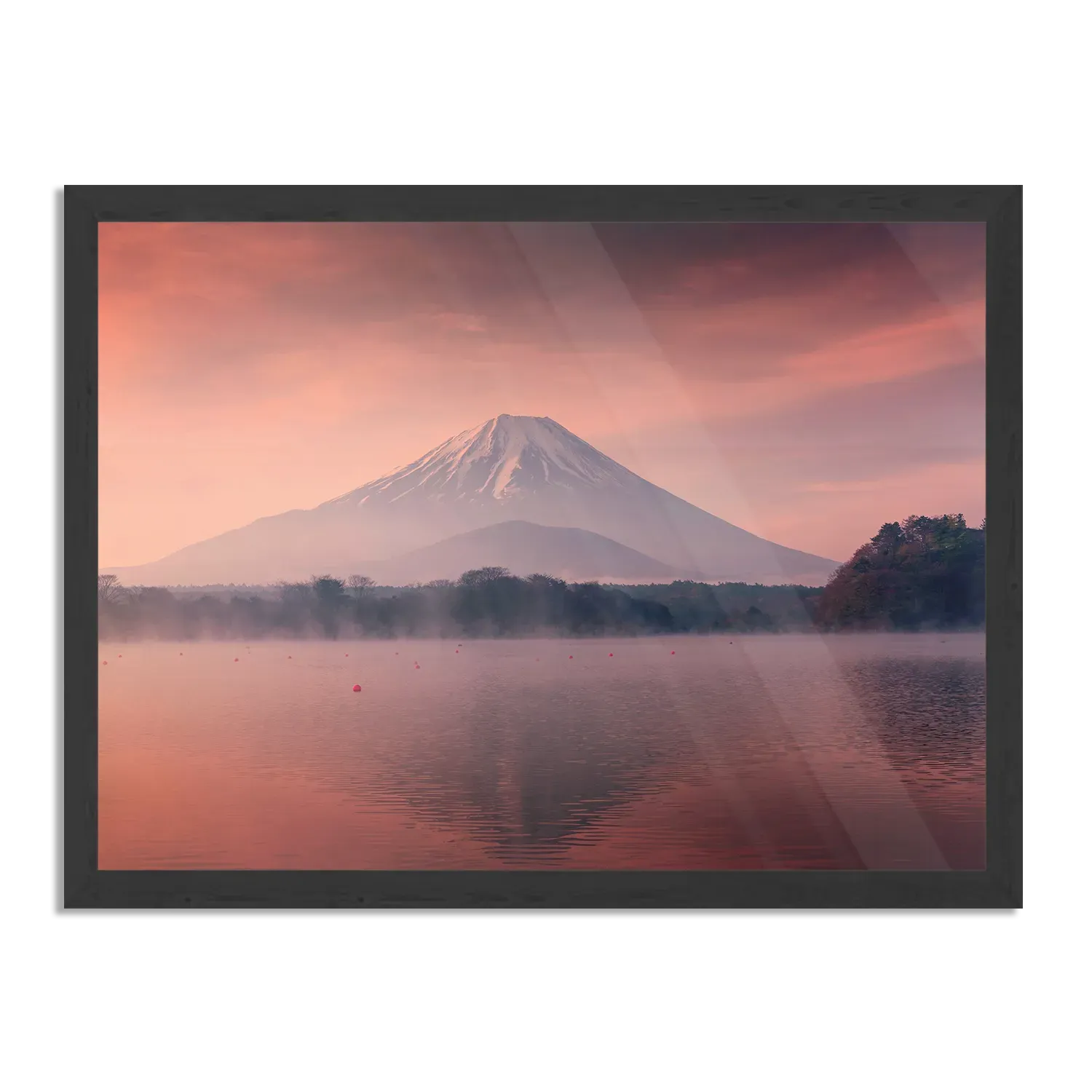 Poster Fuji 2 Rechthoek Horizontaal Met Lijst Template PBF 50 70 Horizontaal Natuur 78 1