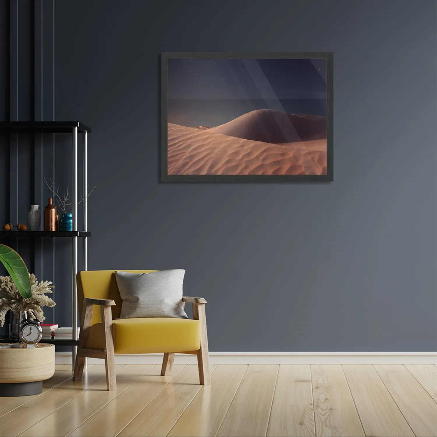 Poster De woestijn Rechthoek Horizontaal Met Lijst Template PBF 50 70 Horizontaal Natuur 86 2