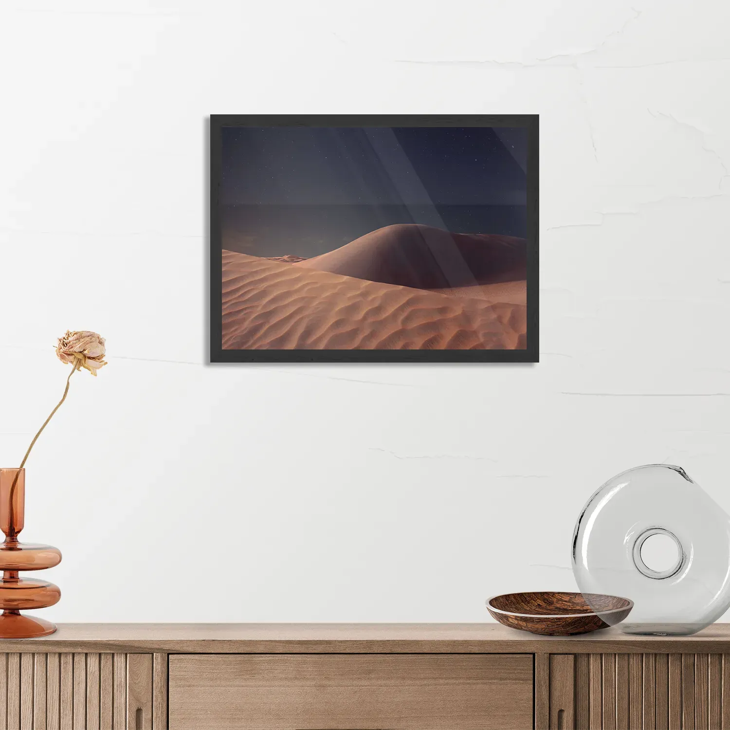 Poster De woestijn Rechthoek Horizontaal Met Lijst Template PBF 50 70 Horizontaal Natuur 86 3