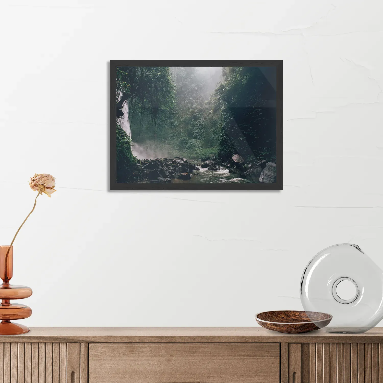 Poster Het natuurgeweld Rechthoek Horizontaal Met Lijst Template PBF 50 70 Horizontaal Natuur 9 3