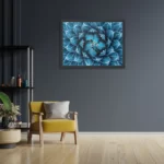 Poster Kleurrijke bloem 1 Rechthoek Horizontaal Met Lijst Template PBF 50 70 Horizontaal Natuur 92 2