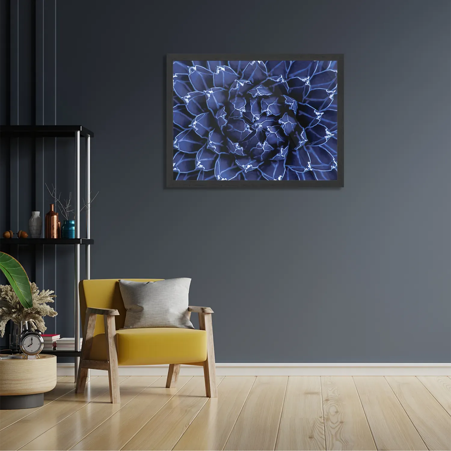 Poster Kleurrijke bloem 2 Rechthoek Horizontaal Met Lijst Template PBF 50 70 Horizontaal Natuur 93 2