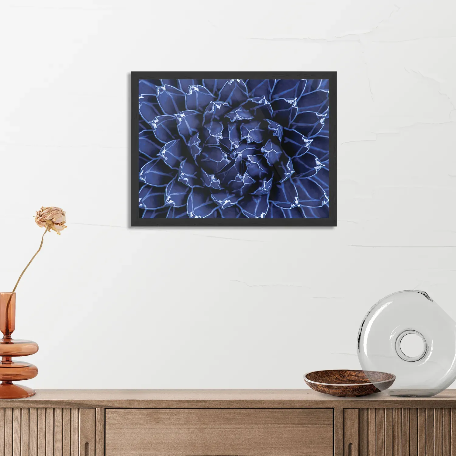 Poster Kleurrijke bloem 2 Rechthoek Horizontaal Met Lijst Template PBF 50 70 Horizontaal Natuur 93 3