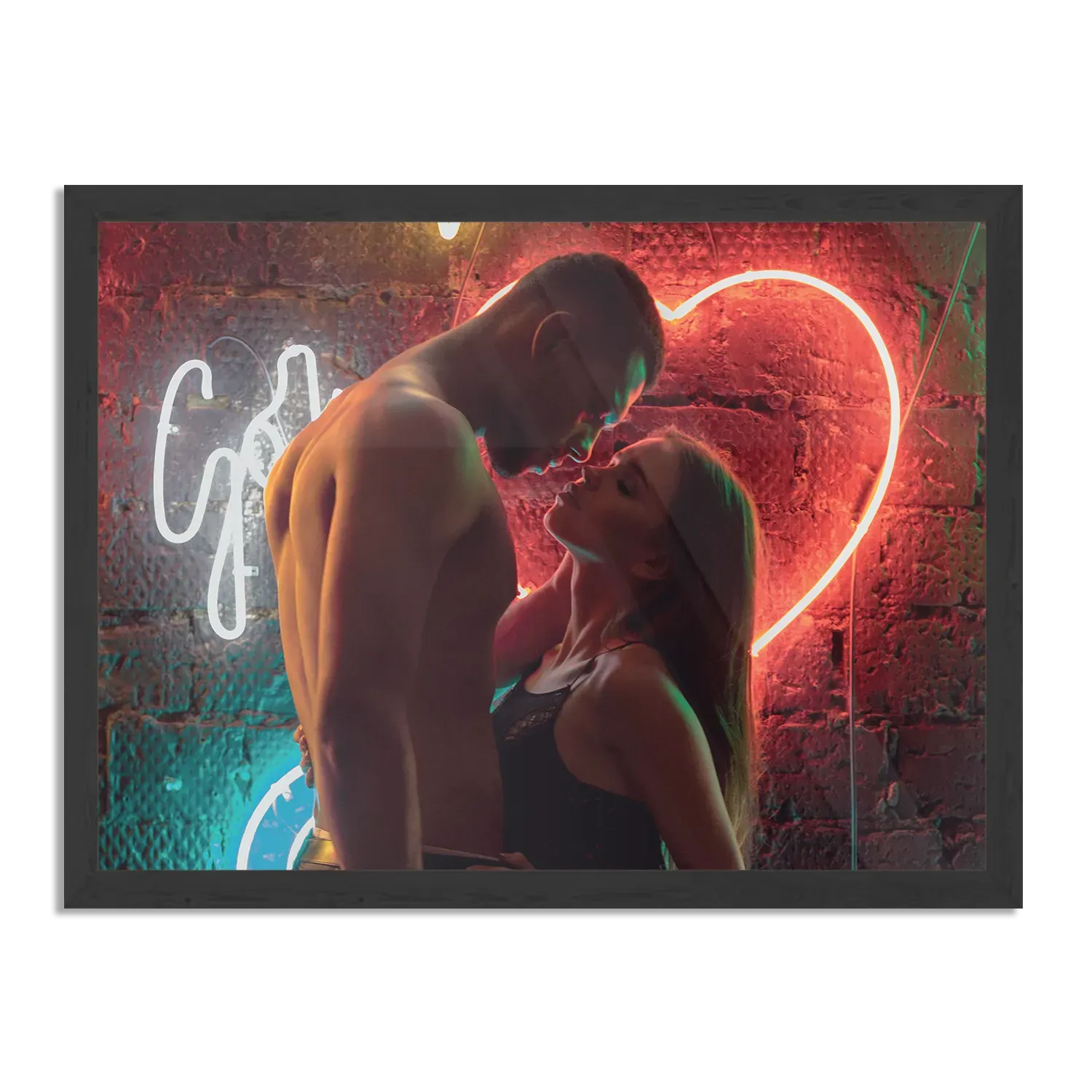 Poster Living The Sexy Life Rechthoek Horizontaal Met Lijst Template PBF 50 70 Horizontaal Romantisch 18 1