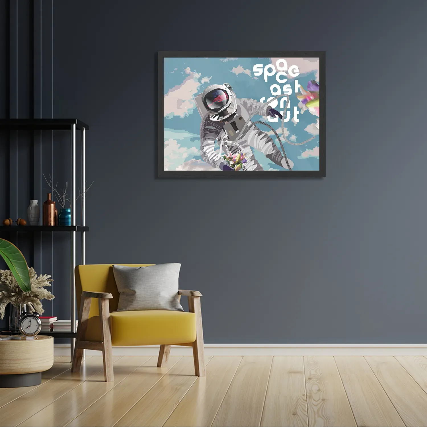 Template_PBF_50-70_Horizontaal_Ruimtevaart_11-2 Poster Astronaut in de ruimte Rechthoek Horizontaal Met Lijst Template PBF 50 70 Horizontaal Ruimtevaart 11 2