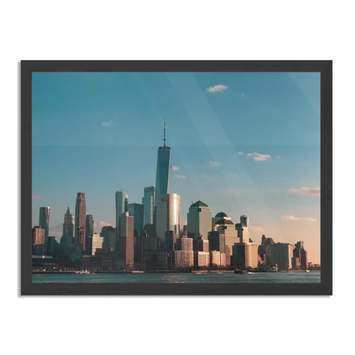 Poster New York Gebouwen Skyline Rechthoek Horizontaal Met Lijst Template PBF 50 70 Horizontaal Steden 36 1