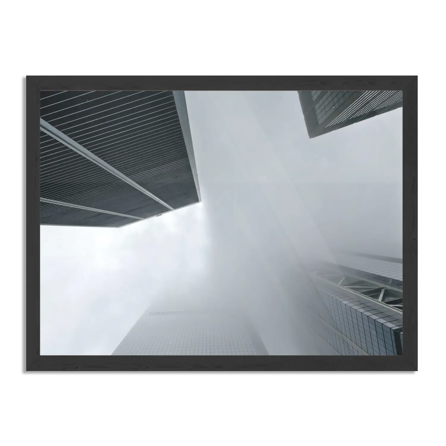 Poster New York Rain Print Rechthoek Horizontaal Met Lijst Template PBF 50 70 Horizontaal Steden 39 1