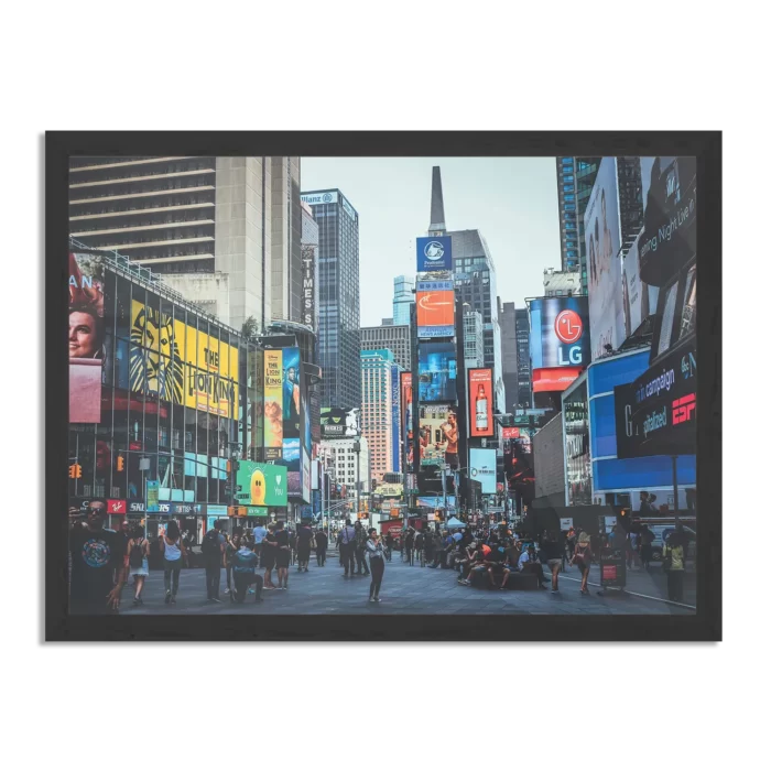 Poster Times Square New York Rechthoek Horizontaal Met Lijst Template PBF 50 70 Horizontaal Steden 51 1