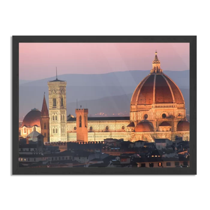 Poster De Kathedraal Van Florence Duomo Rechthoek Horizontaal Met Lijst Template PBF 50 70 Horizontaal Steden 60 1