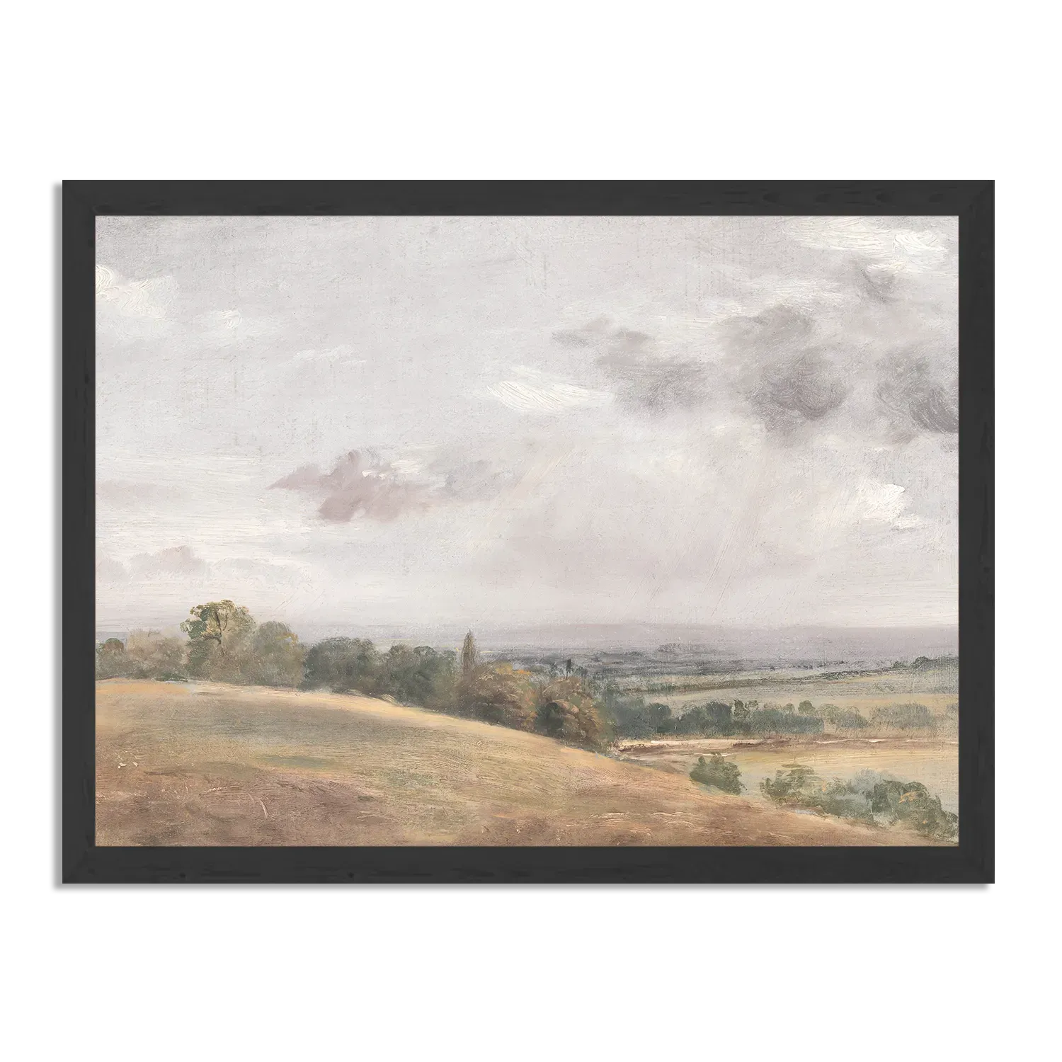 Poster Het Landschap van Vroeger 02 Rechthoek Horizontaal Met Lijst Template PBF 50 70 Horizontaal Vintage 20 1