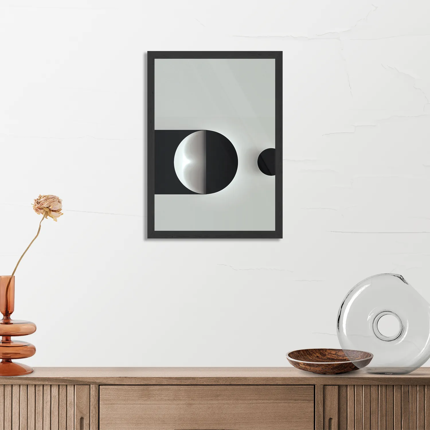 Template_PBL_50-70_Verticaal_Abstract_21-3 Poster Scandinavisch Wit met Zwart Element 01 Rechthoek Verticaal Met Lijst Template PBL 50 70 Verticaal Abstract 21 3