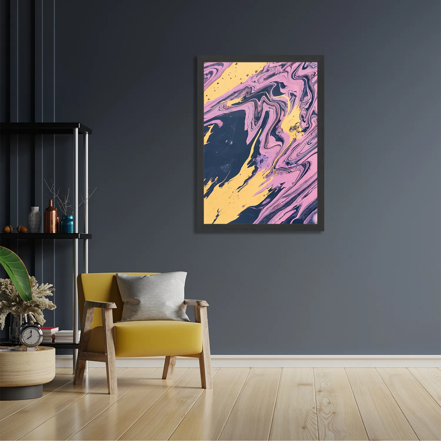 Template_PBL_50-70_Verticaal_Abstract_36-2 Poster Moderne Kunst Rechthoek Verticaal Met Lijst Template PBL 50 70 Verticaal Abstract 36 2