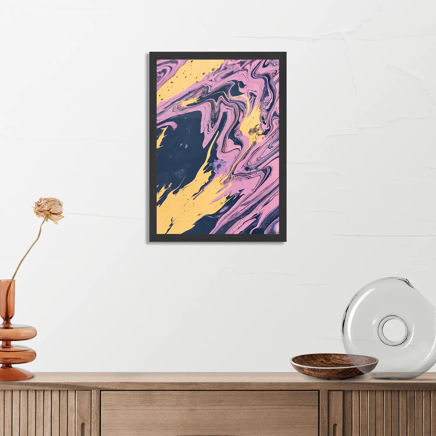 Template_PBL_50-70_Verticaal_Abstract_36-3 Poster Moderne Kunst Rechthoek Verticaal Met Lijst Template PBL 50 70 Verticaal Abstract 36 3