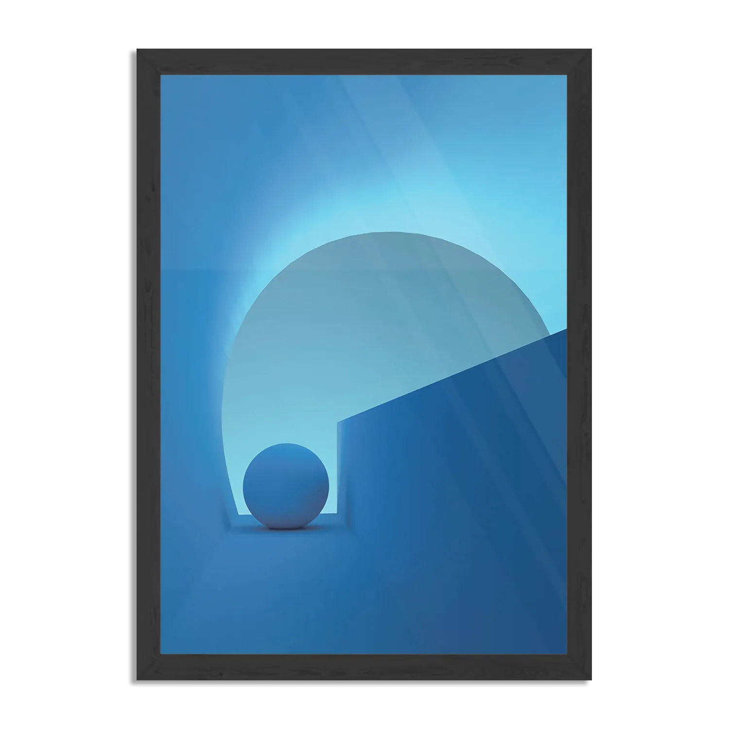 Poster Letter G Rechthoek Verticaal Met Lijst Template PBL 50 70 Verticaal Abstract 53 1