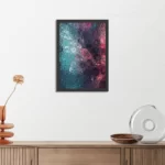 Poster Bubbles Art Rechthoek Verticaal Met Lijst Template PBL 50 70 Verticaal Abstract 71 3