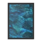 Poster Abstrat Blauw Rechthoek Verticaal Met Lijst Template PBL 50 70 Verticaal Abstract 84 1