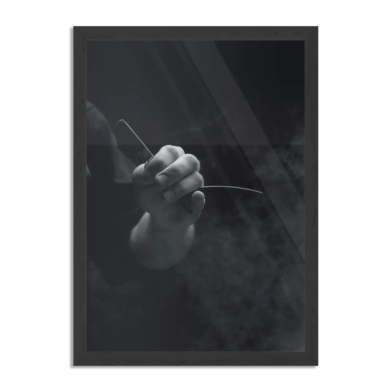 Poster Barber Shop 02 Rechthoek Verticaal Met Lijst Template PBL 50 70 Verticaal Beauty 18 1