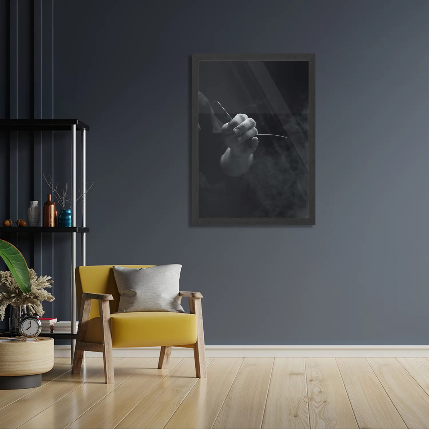 Poster Barber Shop 02 Rechthoek Verticaal Met Lijst Template PBL 50 70 Verticaal Beauty 18 2