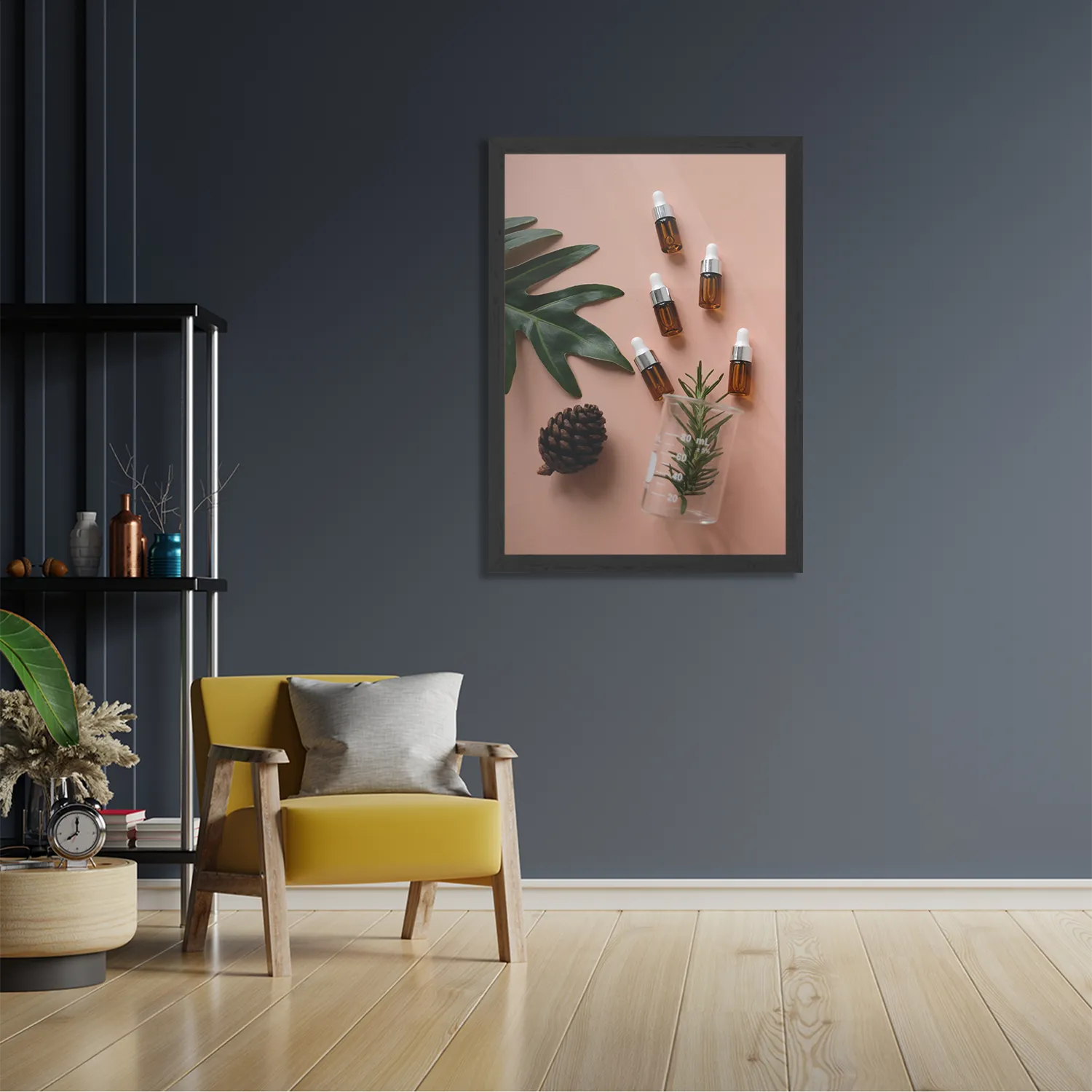 Poster Beautysalon 02 Rechthoek Verticaal Met Lijst Template PBL 50 70 Verticaal Beauty 7 2