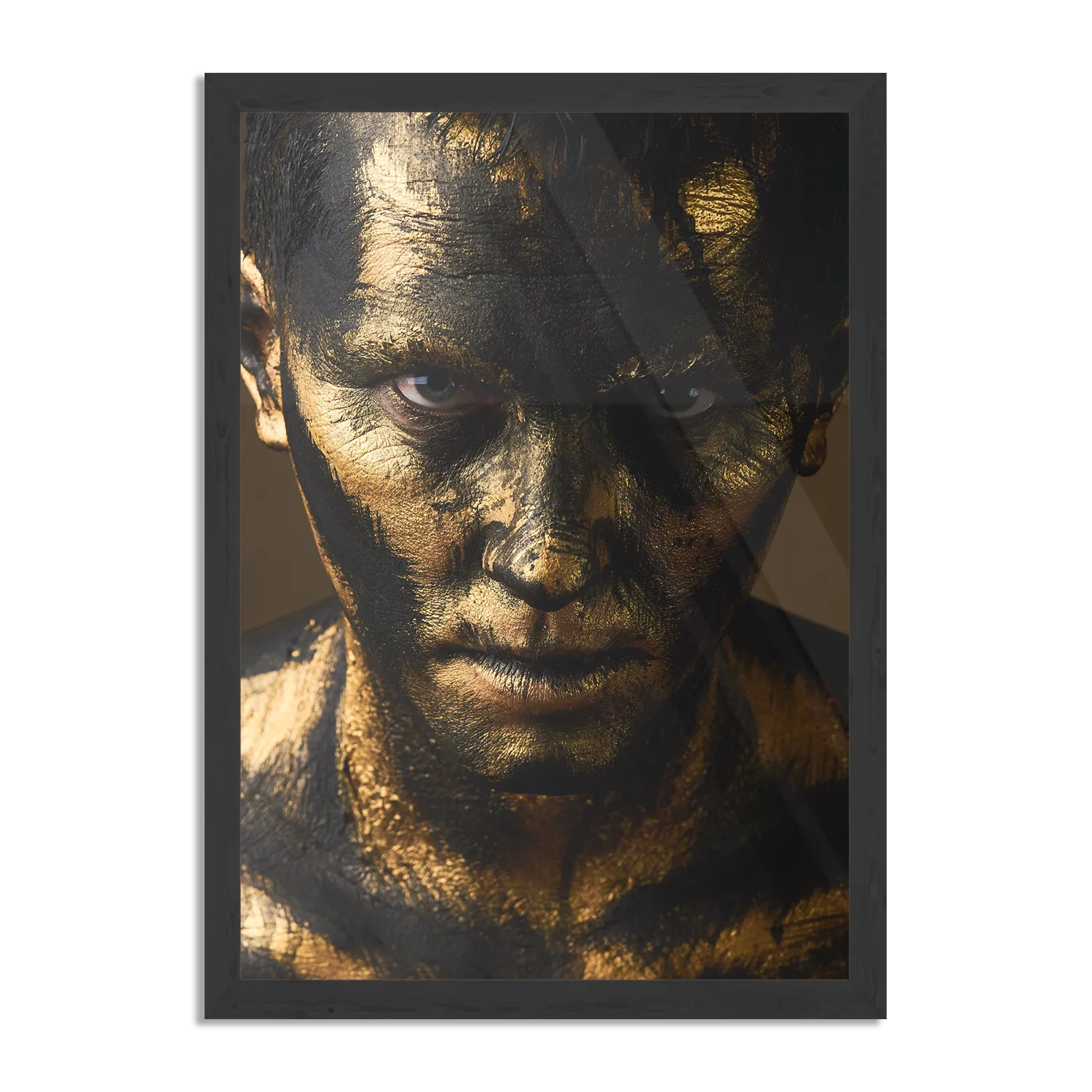 Poster Golden Men Rechthoek Verticaal Met Lijst Template PBL 50 70 Verticaal Beauty 9 1