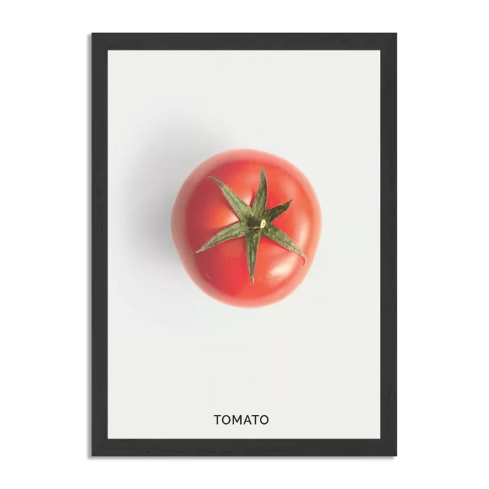 Poster Tomato Rechthoek Verticaal Met Lijst Template PBL 50 70 Verticaal Eten En Drinken 12 1