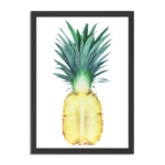 Poster Pineapple Doorsnee 02 Rechthoek Verticaal Met Lijst Template PBL 50 70 Verticaal Eten En Drinken 17 1