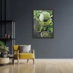 Poster Mint Thee Rechthoek Verticaal Met Lijst Template PBL 50 70 Verticaal Eten En Drinken 49 2