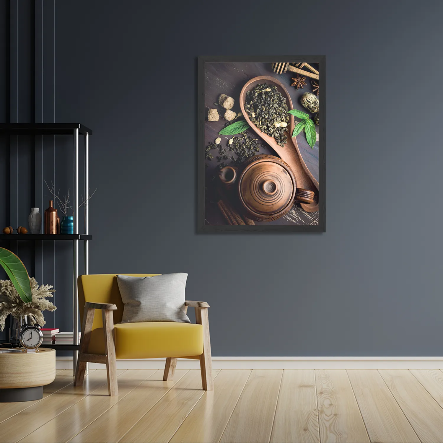 Poster Specerijen Met Set Rechthoek Verticaal Met Lijst Template PBL 50 70 Verticaal Eten En Drinken 54 2