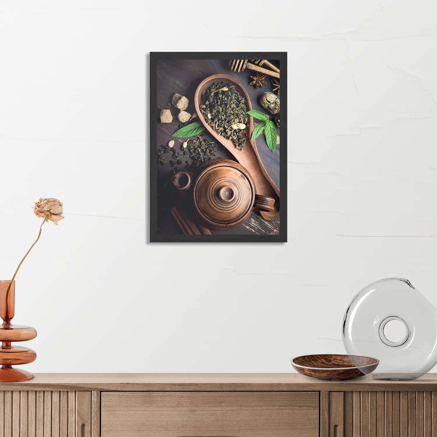Poster Specerijen Met Set Rechthoek Verticaal Met Lijst Template PBL 50 70 Verticaal Eten En Drinken 54 3