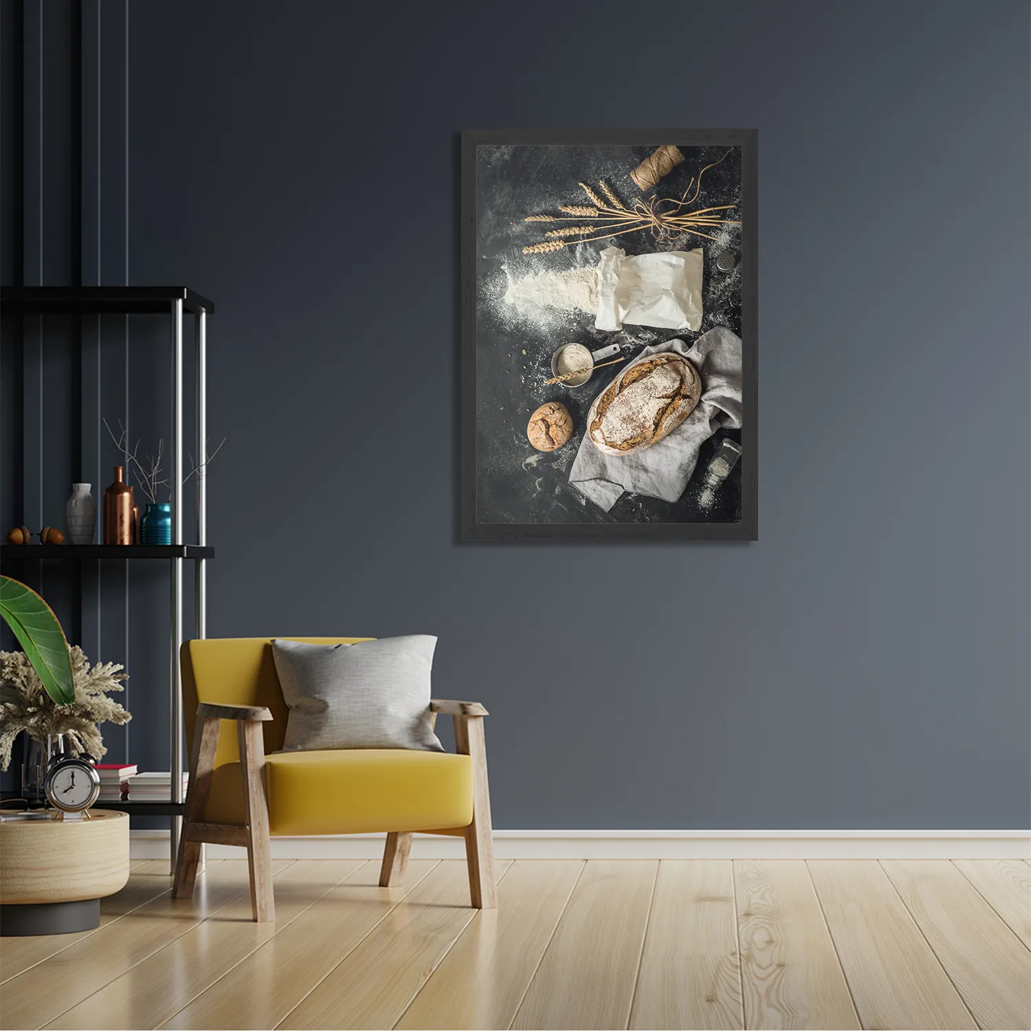 Poster The Bakery 05 Rechthoek Verticaal Met Lijst Template PBL 50 70 Verticaal Eten En Drinken 57 2