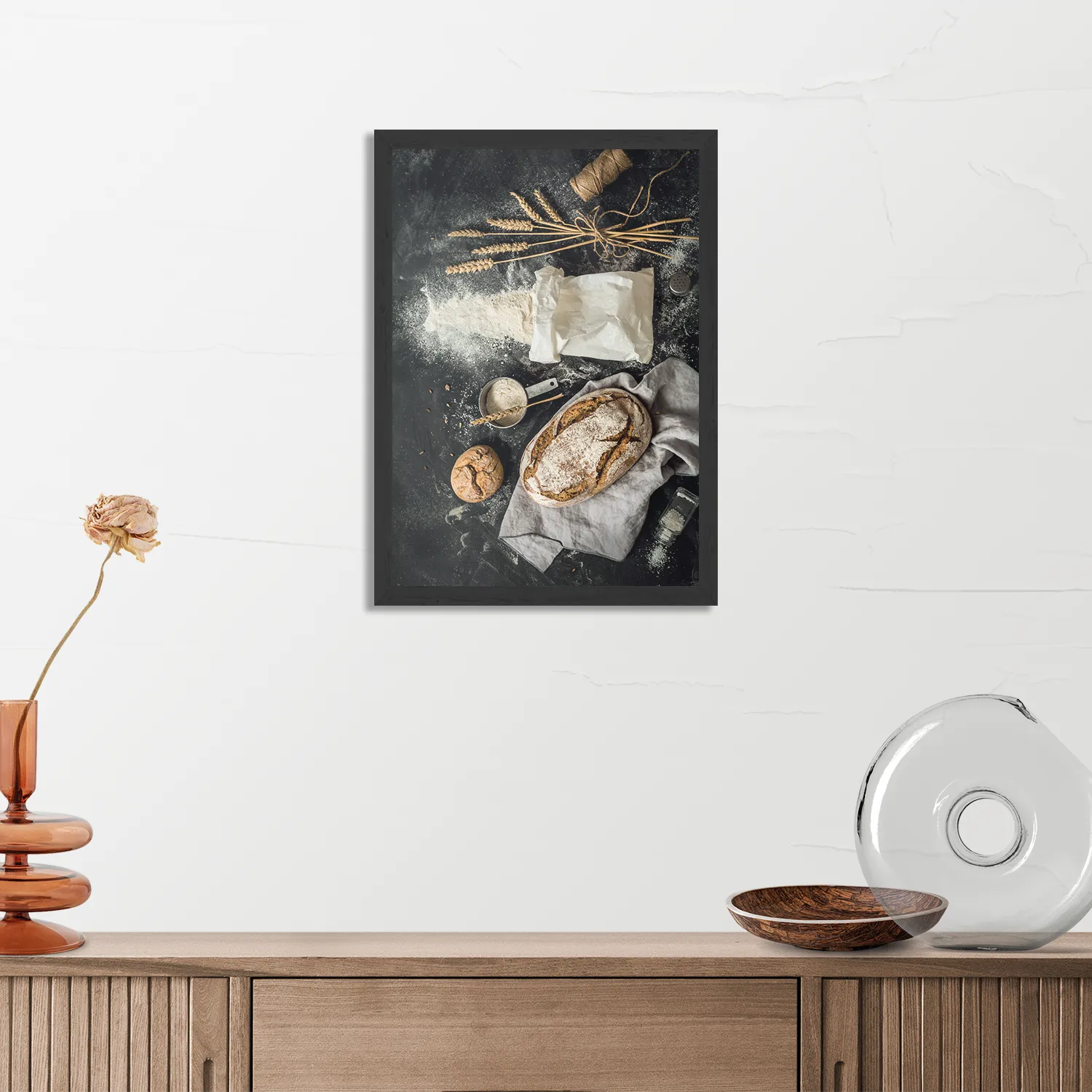 Poster The Bakery 05 Rechthoek Verticaal Met Lijst Template PBL 50 70 Verticaal Eten En Drinken 57 3