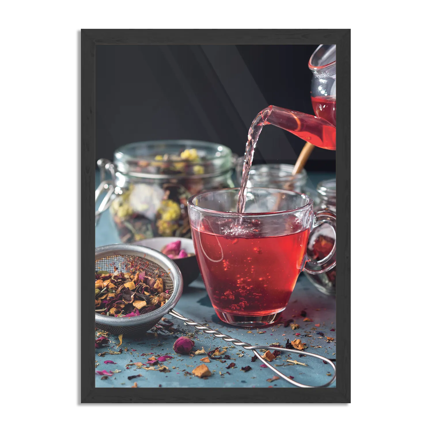 Poster Thee met Specerijen Rechthoek Verticaal Met Lijst Template PBL 50 70 Verticaal Eten En Drinken 58 1