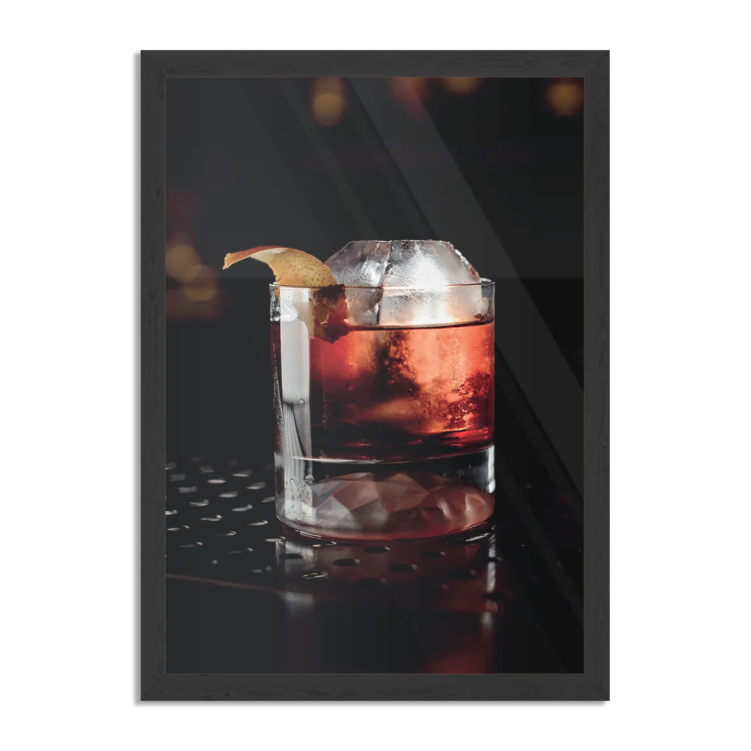 Poster Cocktail Bar 03 Rechthoek Verticaal Met Lijst Template PBL 50 70 Verticaal Eten En Drinken 61 1